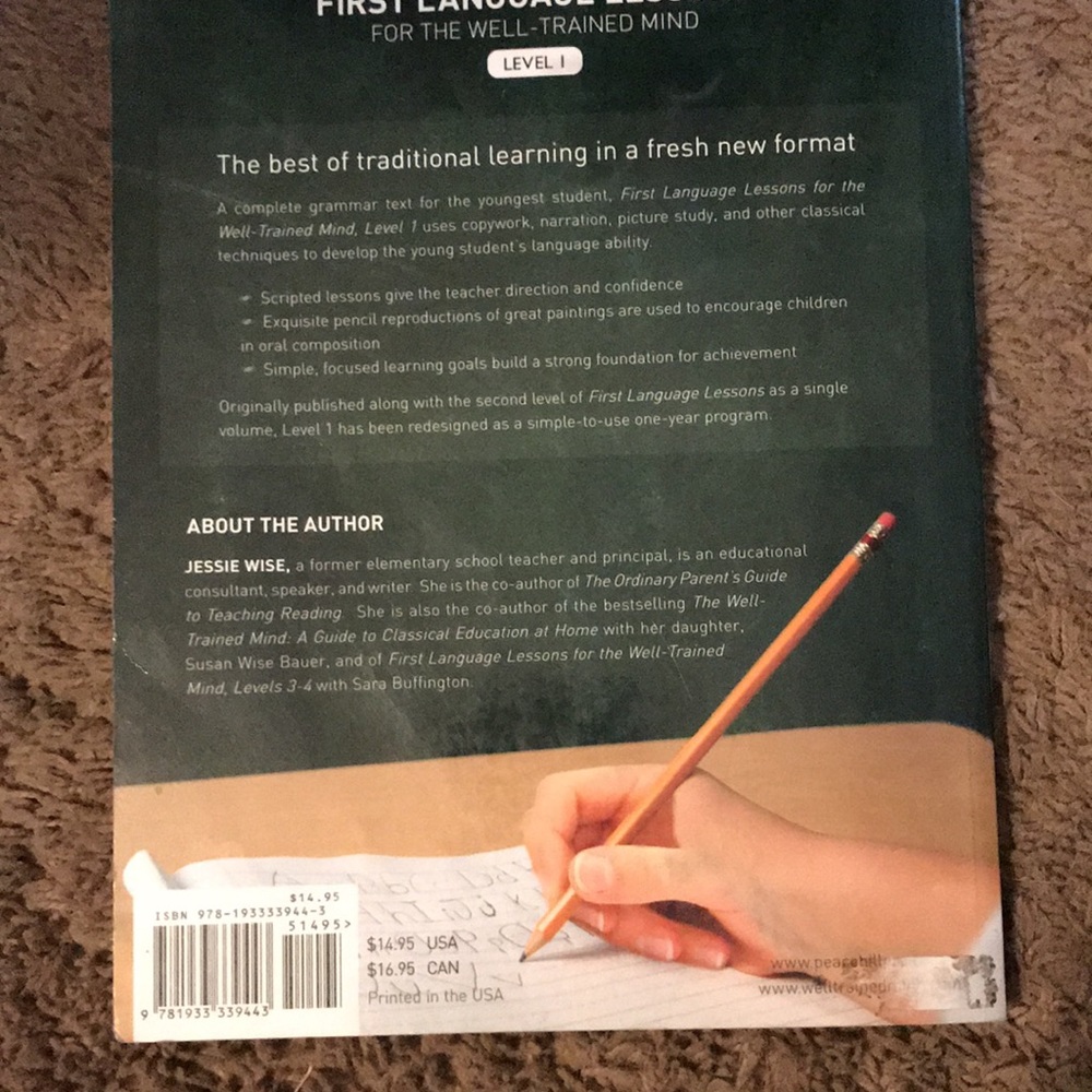 First Language Lessons level 1 - Picture 2 of 2